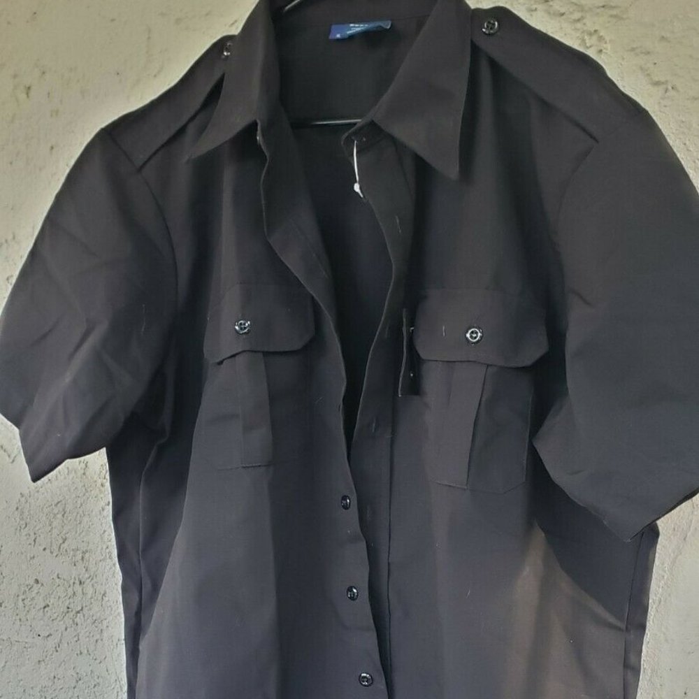 Propper Men's REVTAC Short Sleeve Shirt, Black, XL
